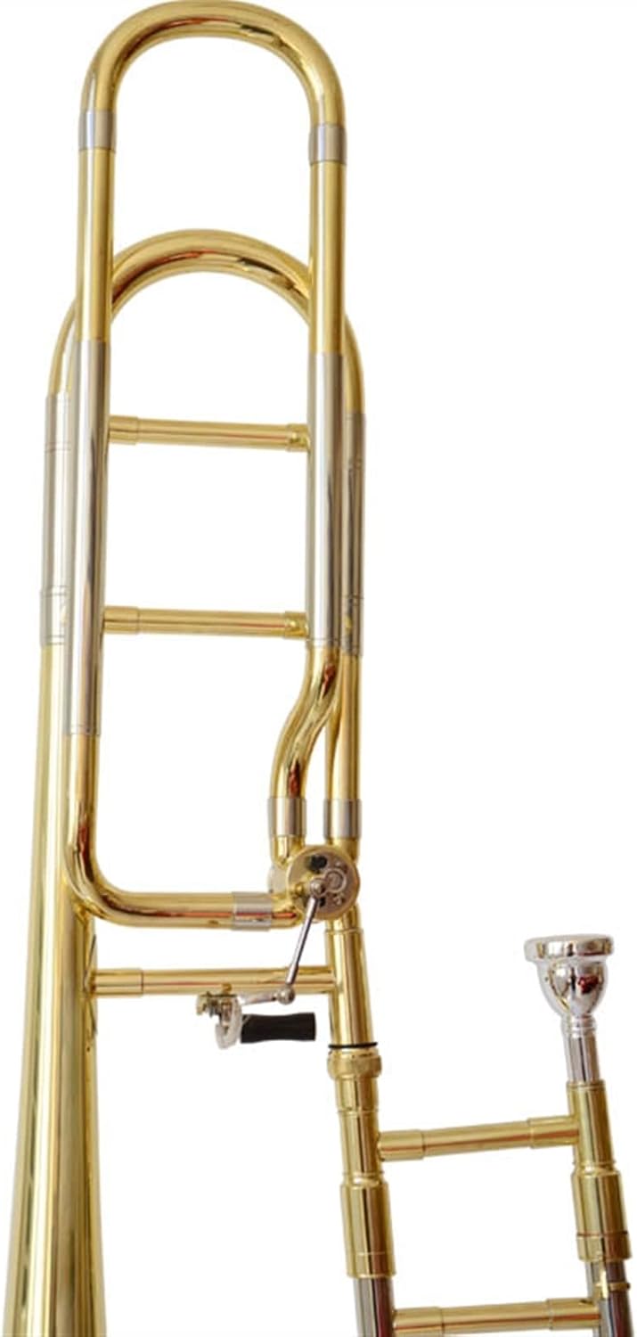 TSTS B-Flat Tenor Trombone Imitation Gold Paint Treatment Beginner Trombone