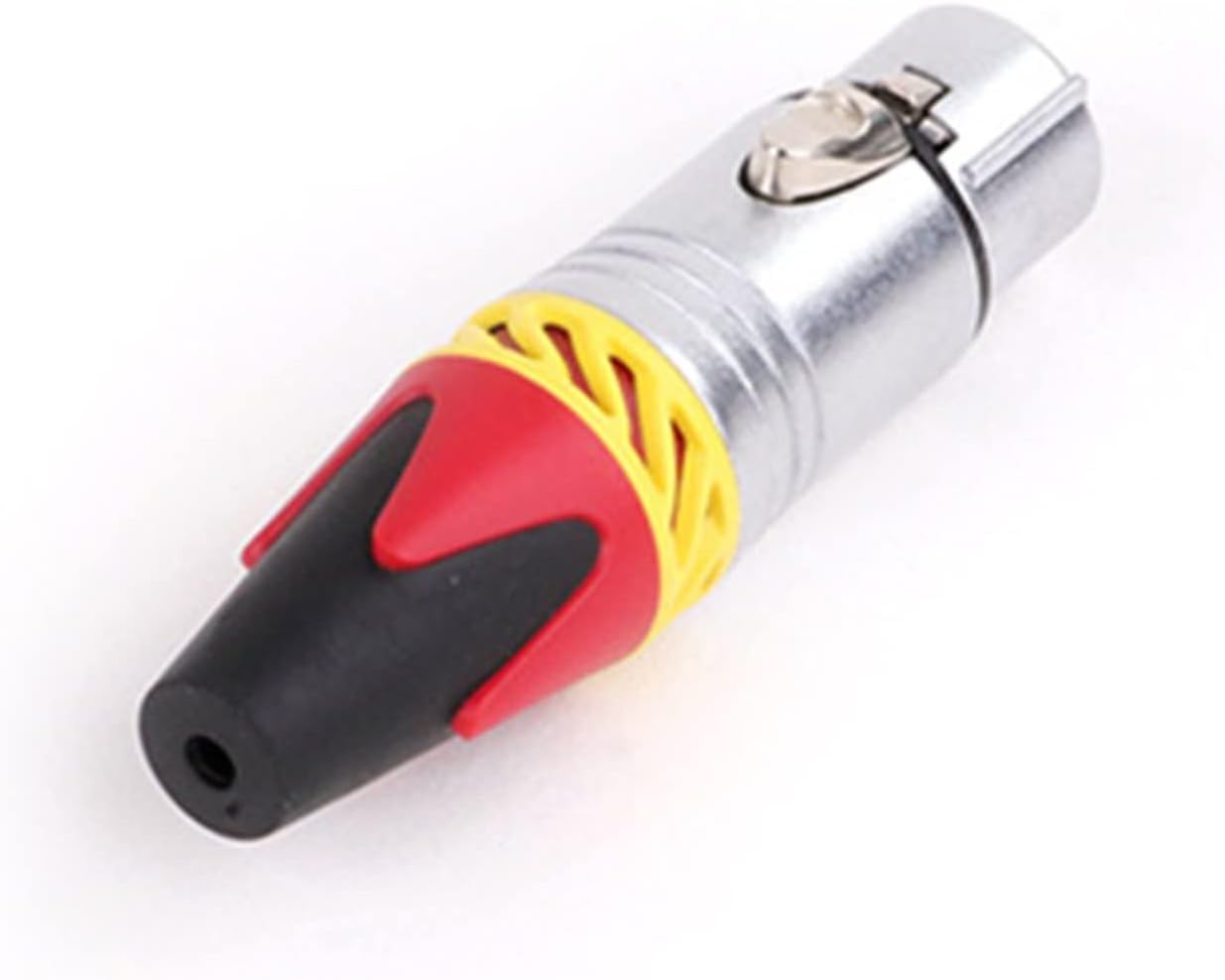 X L R Connector 3pin XLR Microphone M I C Male Plug Female Jack Adapter 6 Colors Available Cable Terminals Soldering 10Pcs (Color : D1037F-Red)