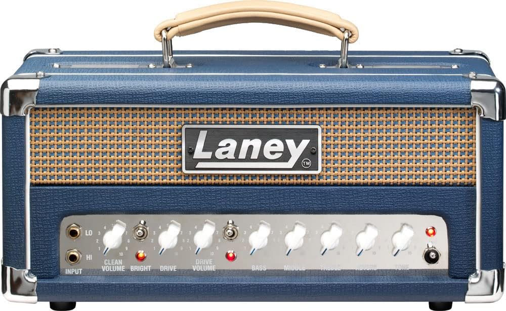 Laney Lionheart L5-Studio All Tube Head 5W Class A USB Interface, Blue