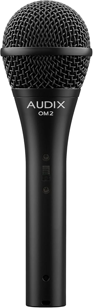Audix OM2S All-Purpose Professional Dynamic Vocal Microphone with Switch