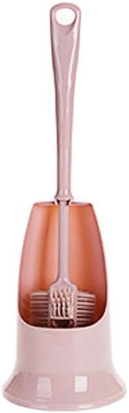 Long Handle Toilet Brush with Plastic Base, Suitable for All Dead Corners of Bathroom Sanitary Napkins