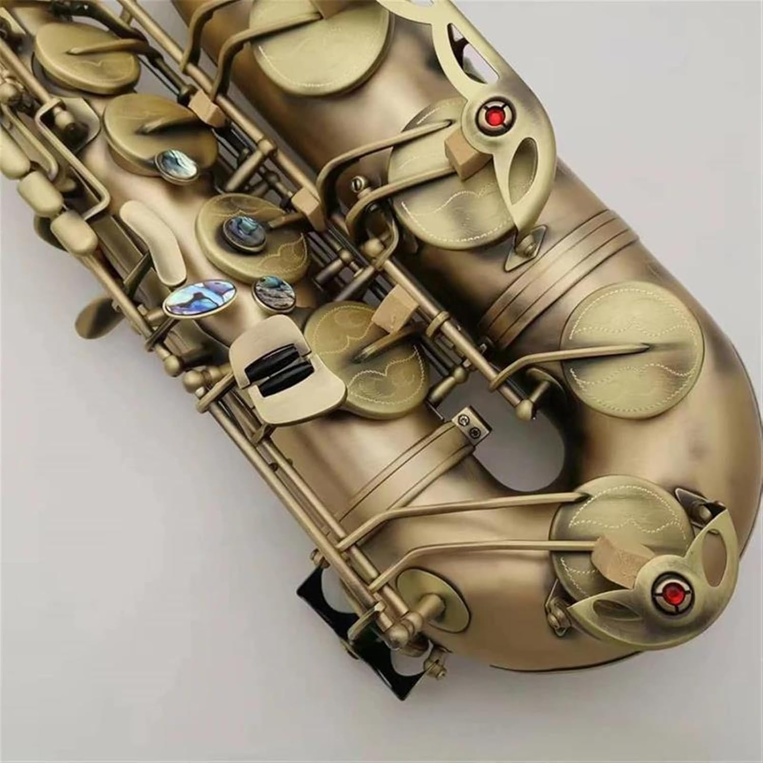 Woodwind Instruments Tenor Saxophone Gold Lacquer Professional Tenor Sax With Case Reeds Neck Mouthpiece (Color : Canvas bag)