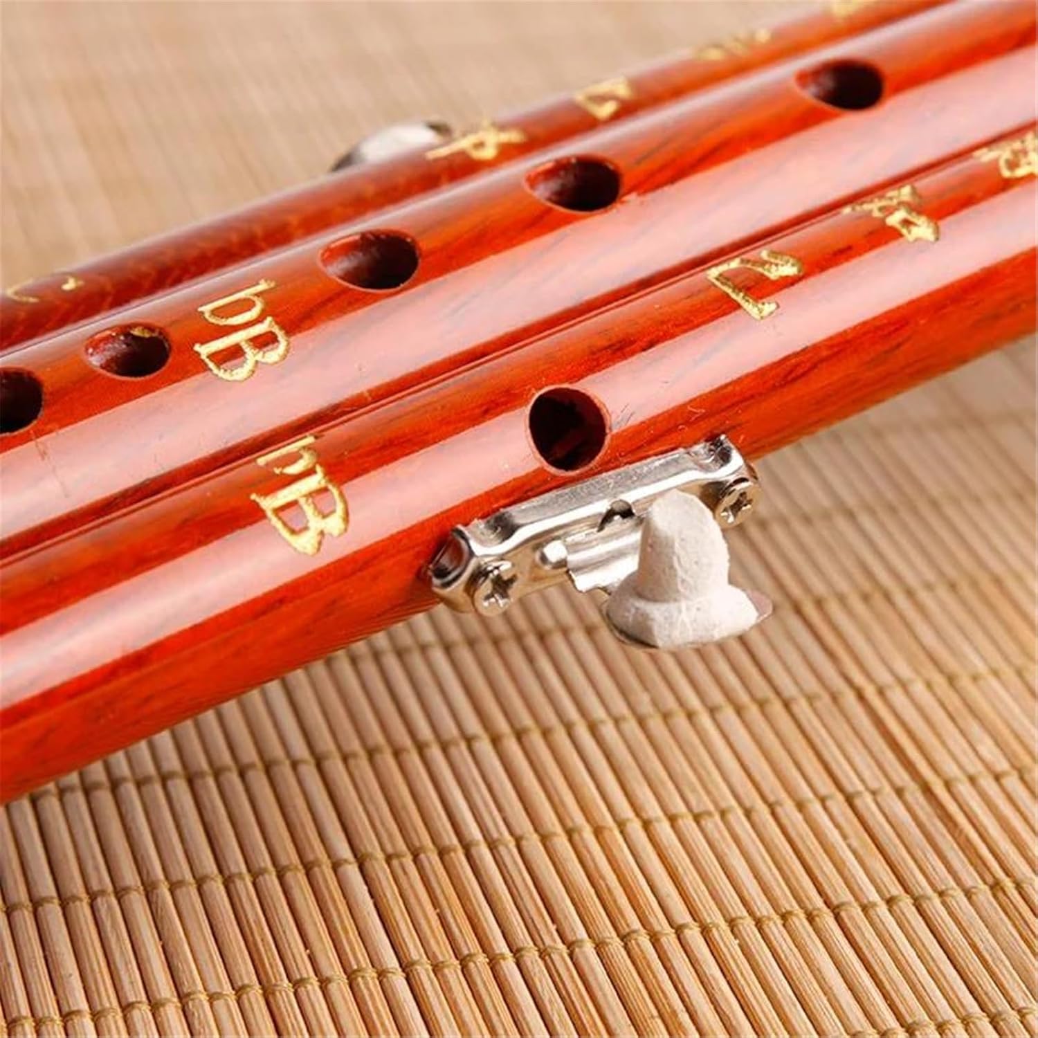 Hulusi flute, Professional Chinese Handmade Rosewood Hulusi Flute Double Tone C/Bb Gourd Flauta With Case