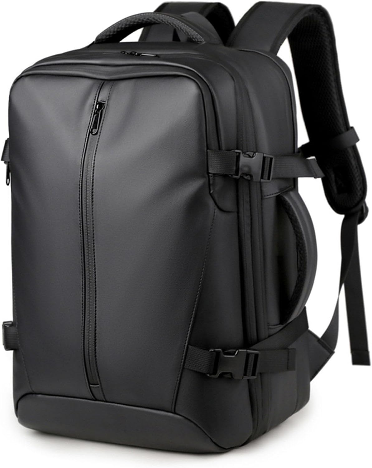 Vacuum Travel Backpack, Anti Theft Lock Splashproof 36 to 55L Large Capacity Dry and Wet Separation Business Suitcase Daypack Bag Travel Gifts for Men Women