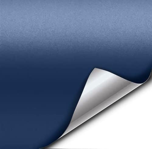 VViViD XPO Matte Metallic Navy Blue Vinyl Car Wrap Film Roll (15ft x 5ft)
