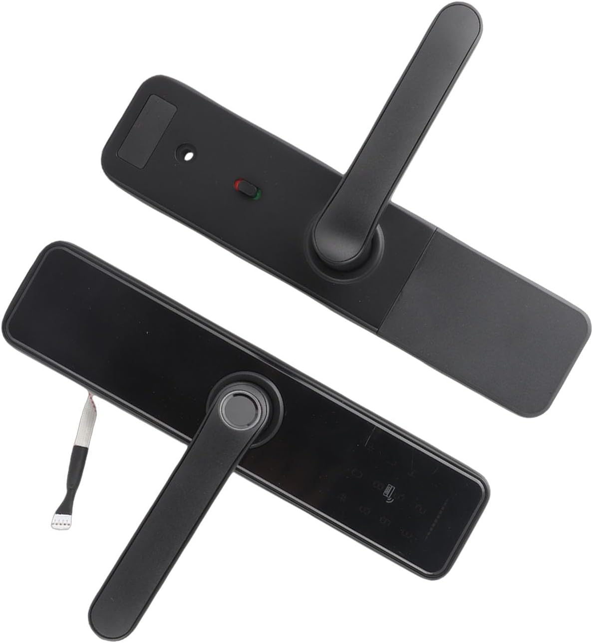 Smart Door Lock, Yctze Smart Electronic Door Lock Fingerprint Password IC Card Keyless Entry Home Security