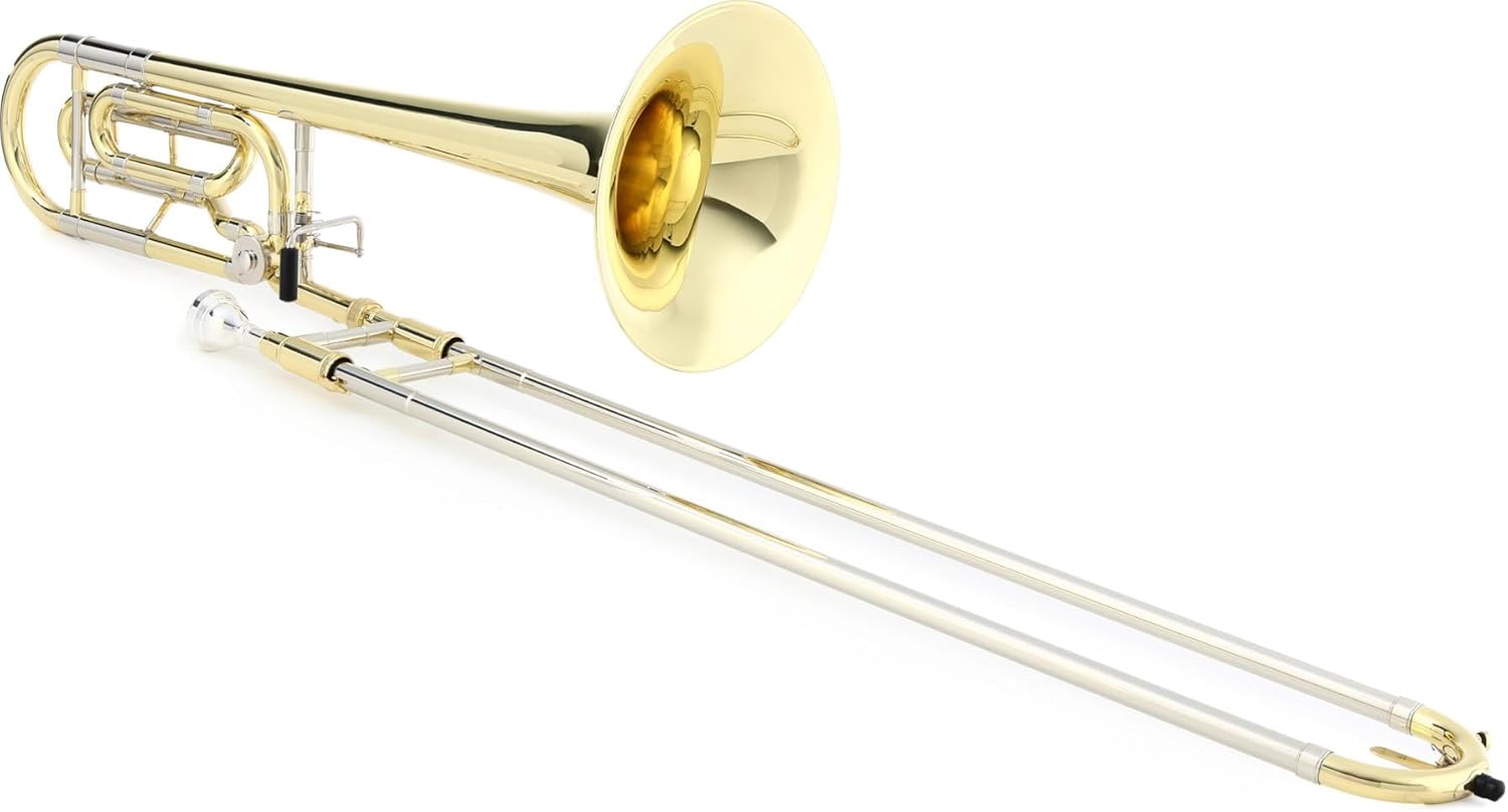 Eastman ETB420 Intermediate Trombone - F Attachment - Clear Lacquer