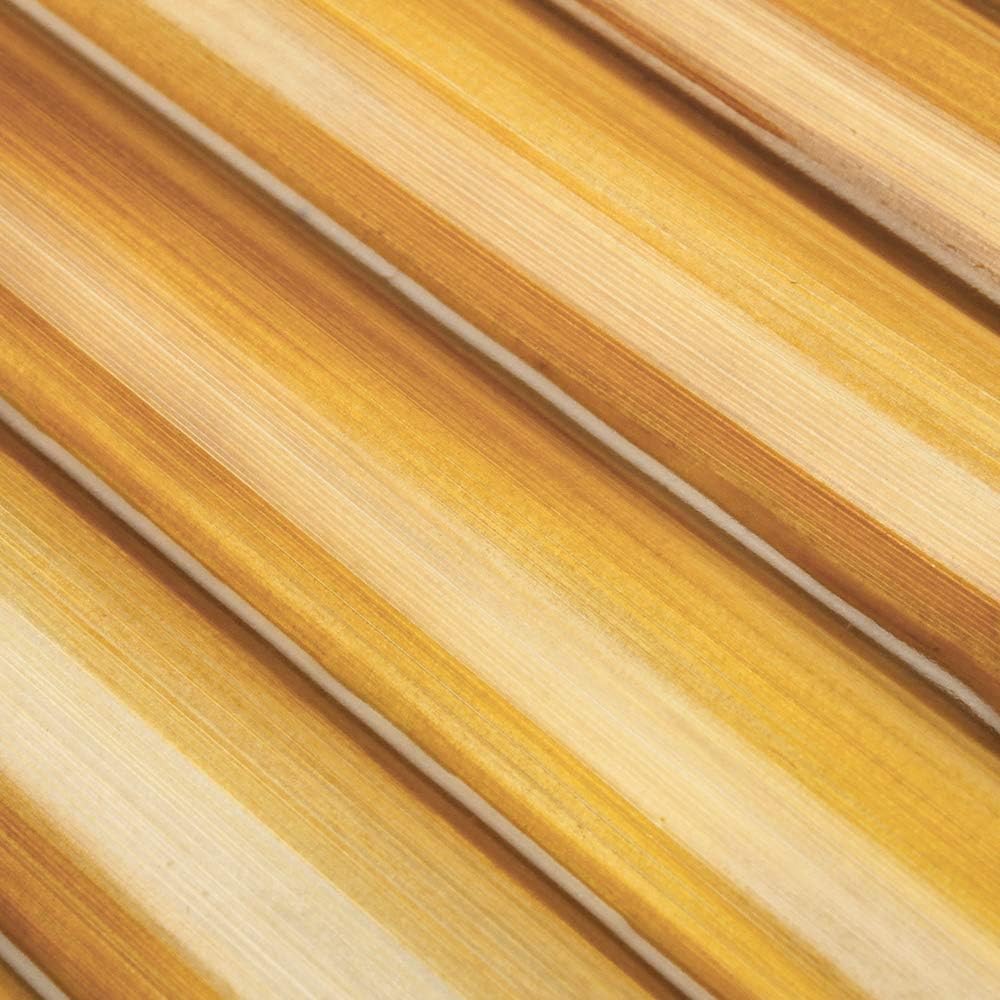 Upscale Romanian Folk Instrument Natural Reed Pan Flute Panpipes G Key Wind Pan flute Flauta Handmade (22 Pipes Left Hand, Wooden Tray)