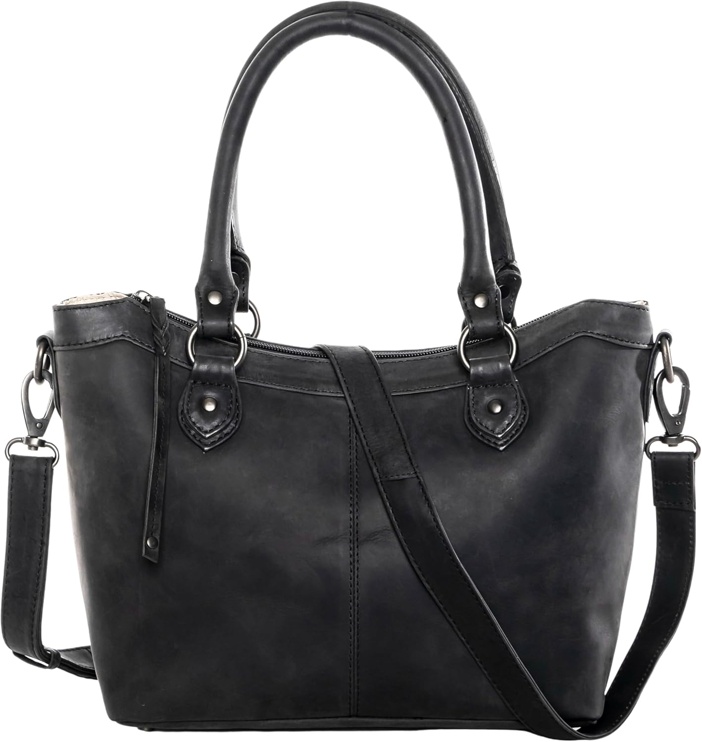 Lady Conceal Carry Sadie Satchel - Spacious Shoulder Bag Crossbody Purse with Universal Gun Holster & Locking Zippers