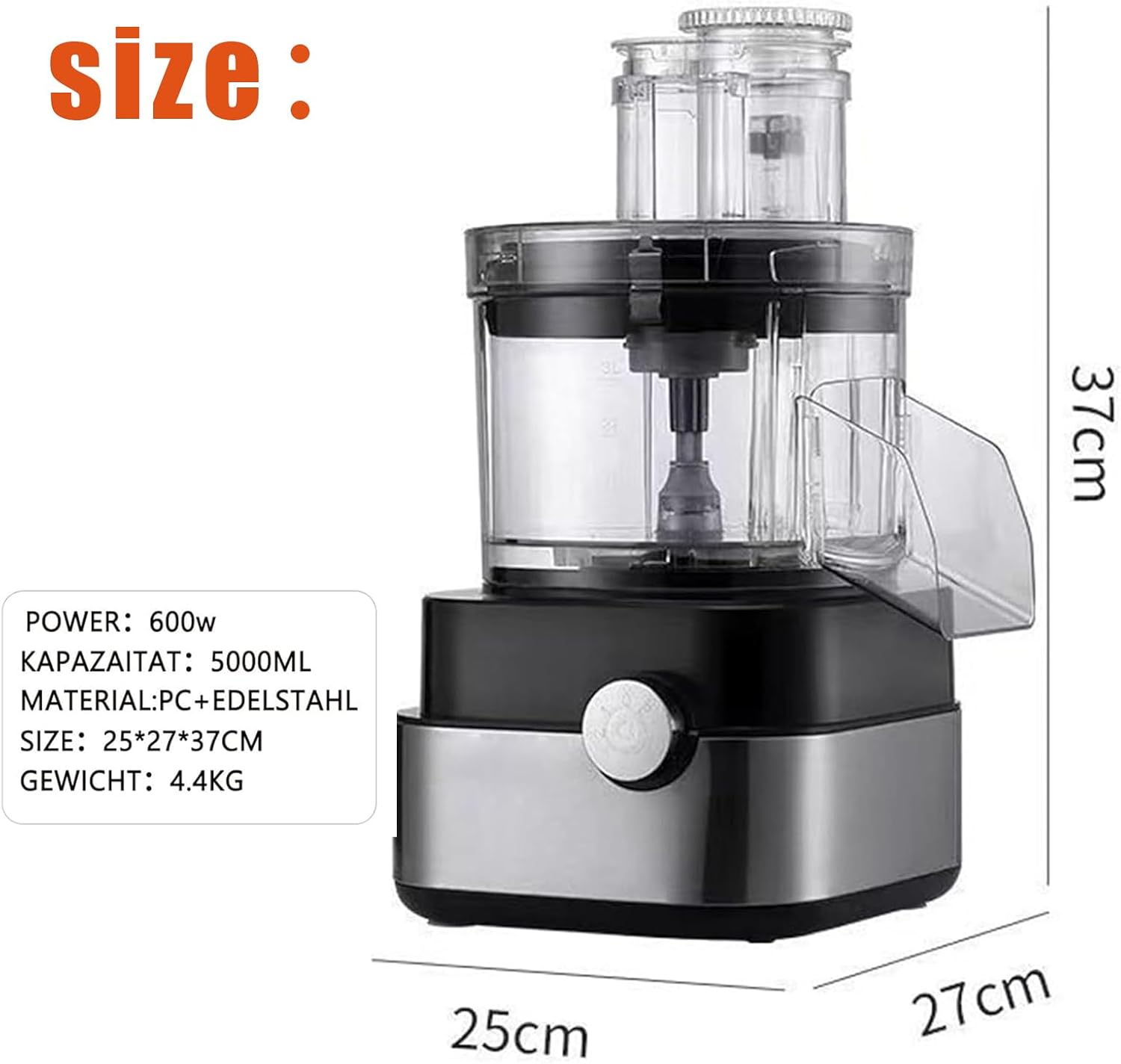 Commercial Vegetable Dicer Electric Fruit Dicing Machine Electric Carrot Potato Onion Granular Cube Cutting Shredder Food Processor, Grater Multifunctional Meat Grinder Blender