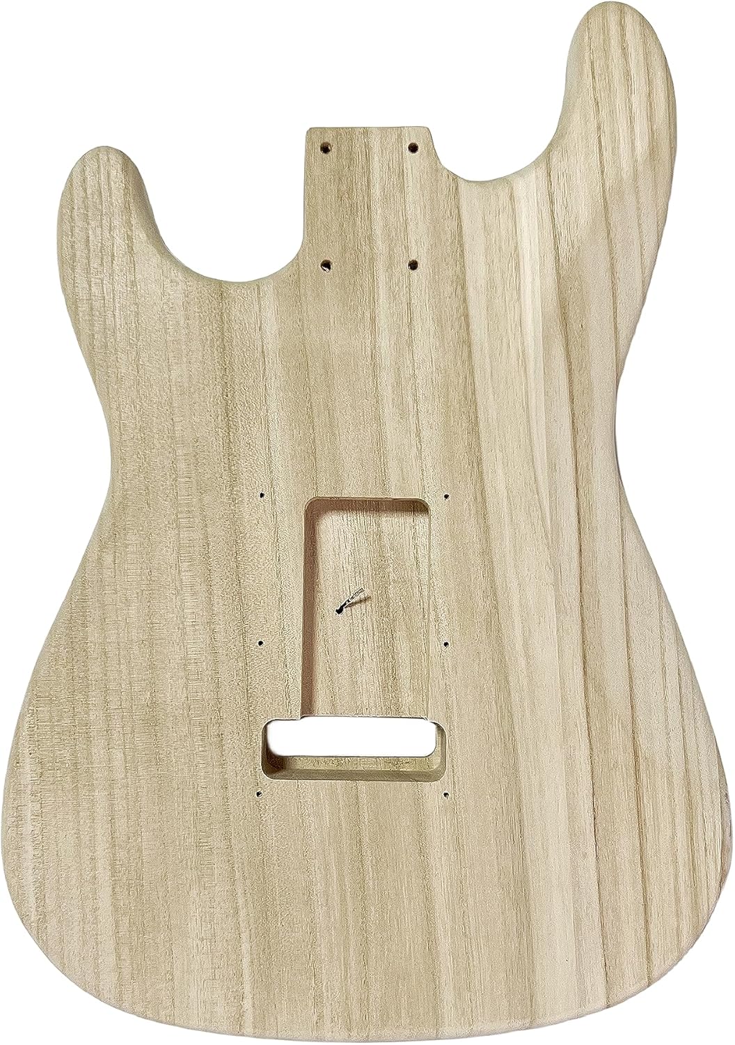 DBL ST Style DIY Electric Guitar Kit,DIY Build Your Own Guitar,6-strings with Paulownia Body and Maple Neck,DIY Guitar Kit for Beginners and Professionals