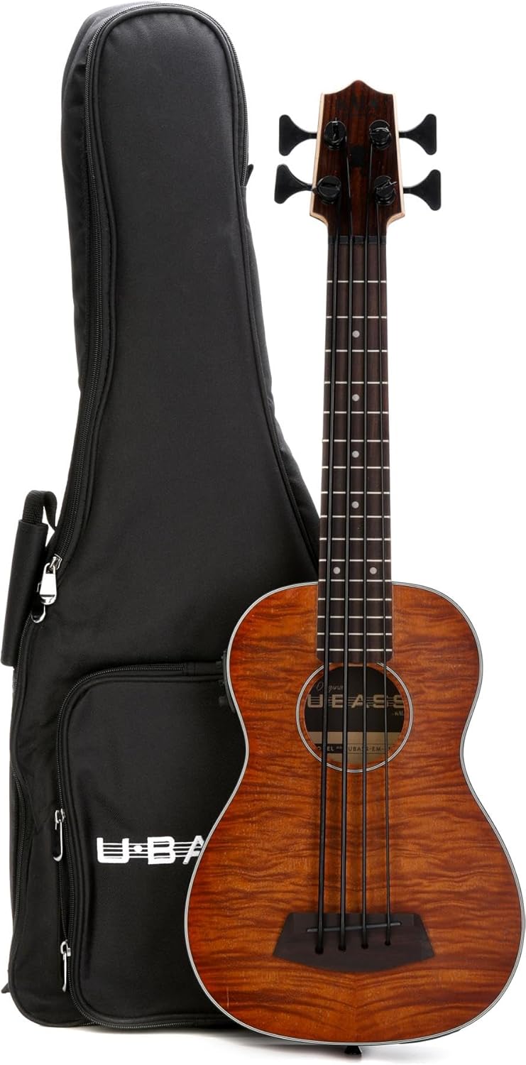 Kala U-Bass Exotic Mahogany - Fretted