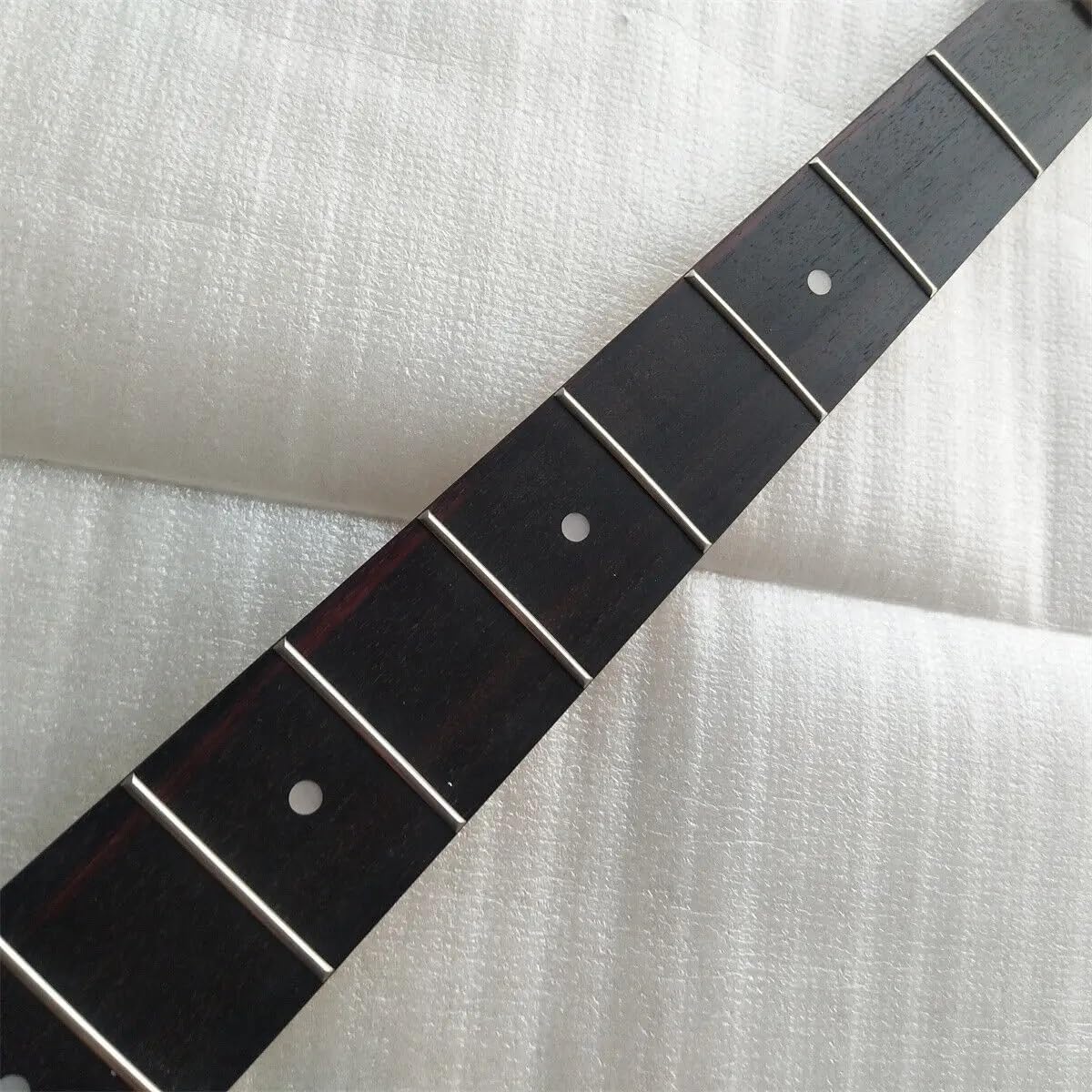 4 String Jazz Bass Guitar Neck 20 Fret 34 Inch Rosewood Fingerboard Dot Inlay
