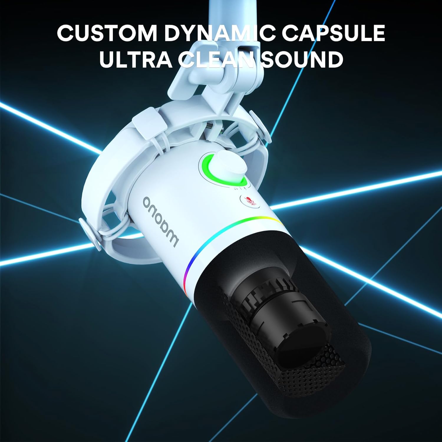 MAONO Dynamic Microphone Kit PD200X+BA20+XLR-180: Mic Bundle for Podcast Studio Streaming Recording Vocal PD200X+BA20+XLR-180