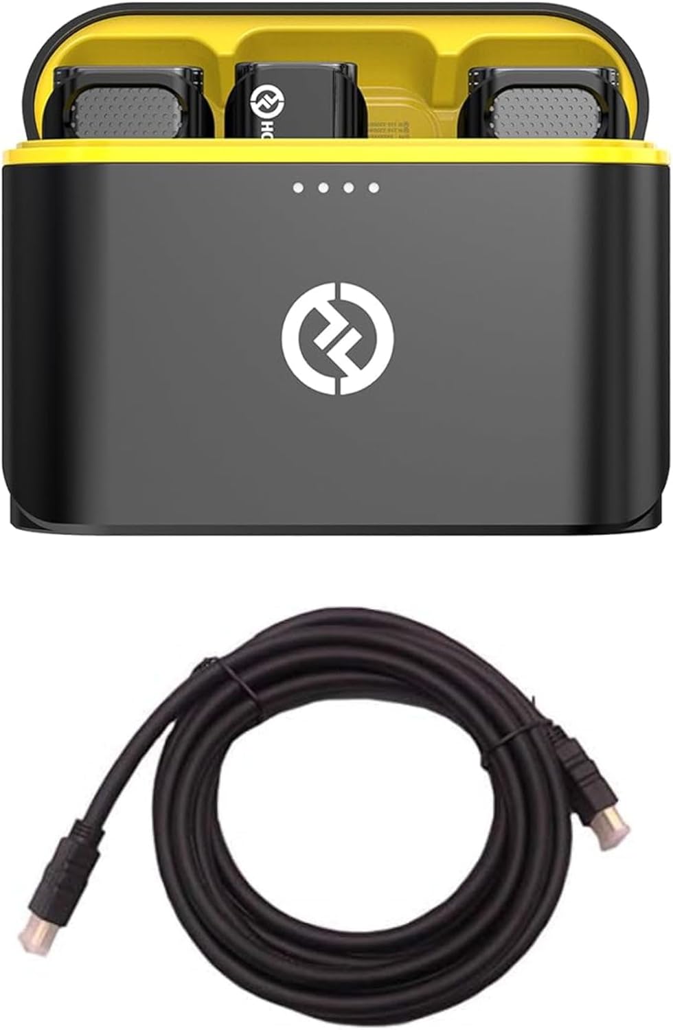 Hollyland HL-Lark C1 Duo-iOS-B with HS-101 24K Golded Plated HDMI Cable