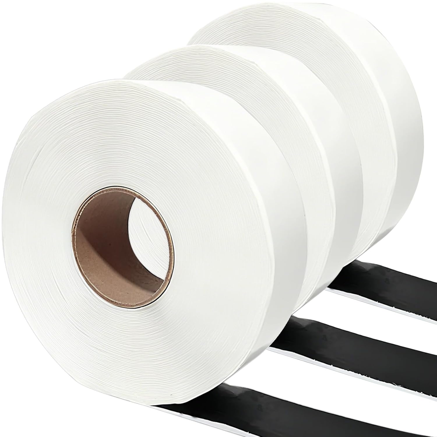 Double Sided Butyl Tape 2 Inch x 98FT, RV Butyl Sealant Tape for Windows, Roofing, Car Doors, Boat, Pipe, DIY Projects, Permanent Bond, Waterproof Weatherproof, 3 Roll