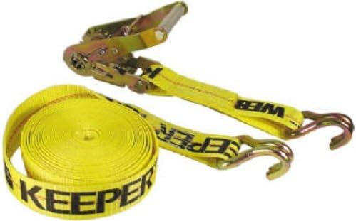 Hampton Products-Keeper 04622 J Ratchet Tie Down, 2-Inch x 27-Ft. - Quantity 6
