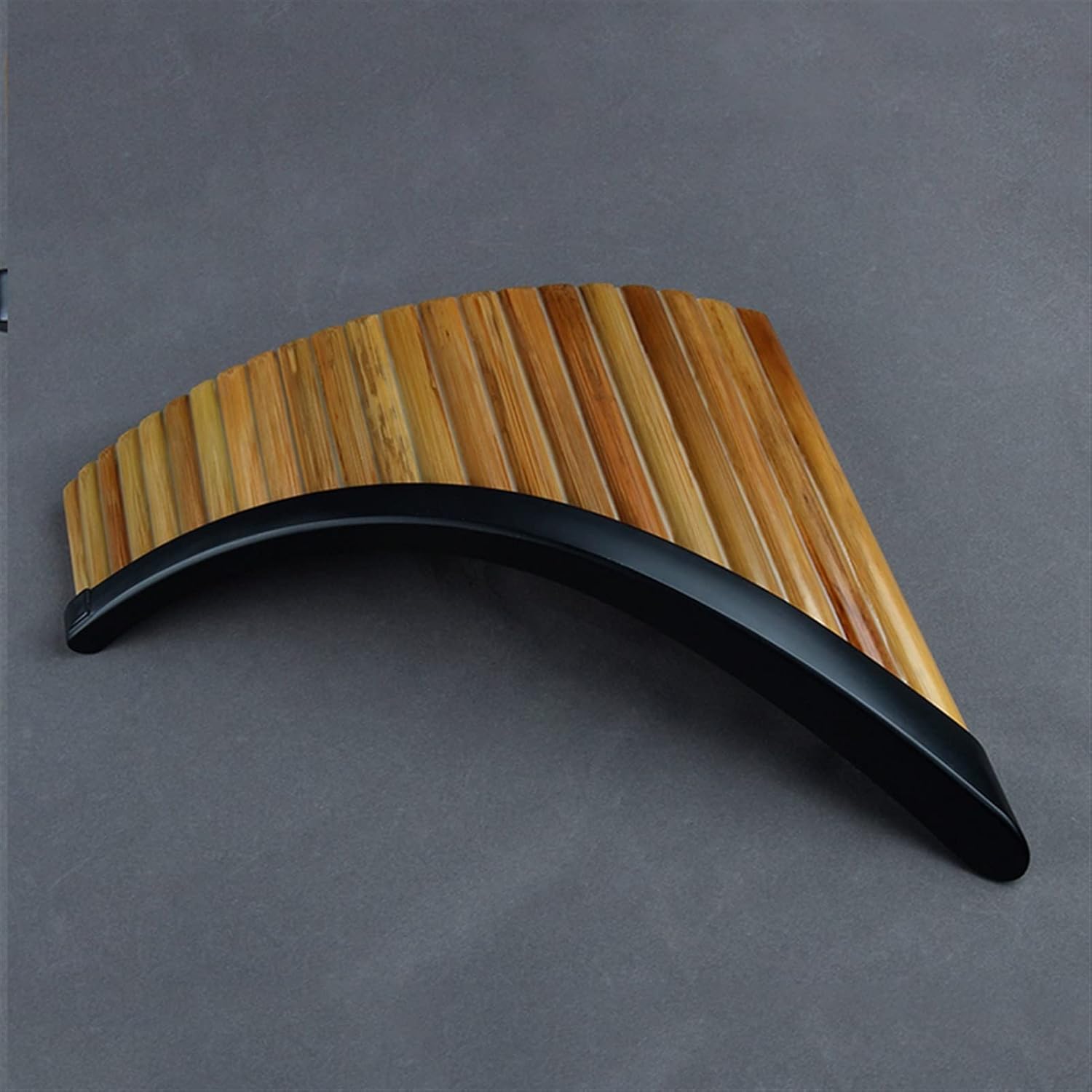 TSTS Beginner Pan Flute 22 Pipes Pan Flute G Key Woodwind Instrument Fork Musical Instrument Bamboo Pan Flute