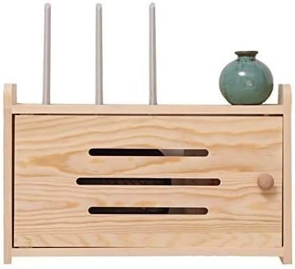 Wall Mounted Router Storage Box Wall Mount Please Check Shelf Dimensions Before Purchase(50cm*25cm*10cm)