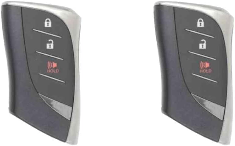 Replcament Smart Key Fob Compatible with Lexus UX200 2019 FCC HYQ14FBF Part Number 8990H-76010 8990H76010 Pack of 2