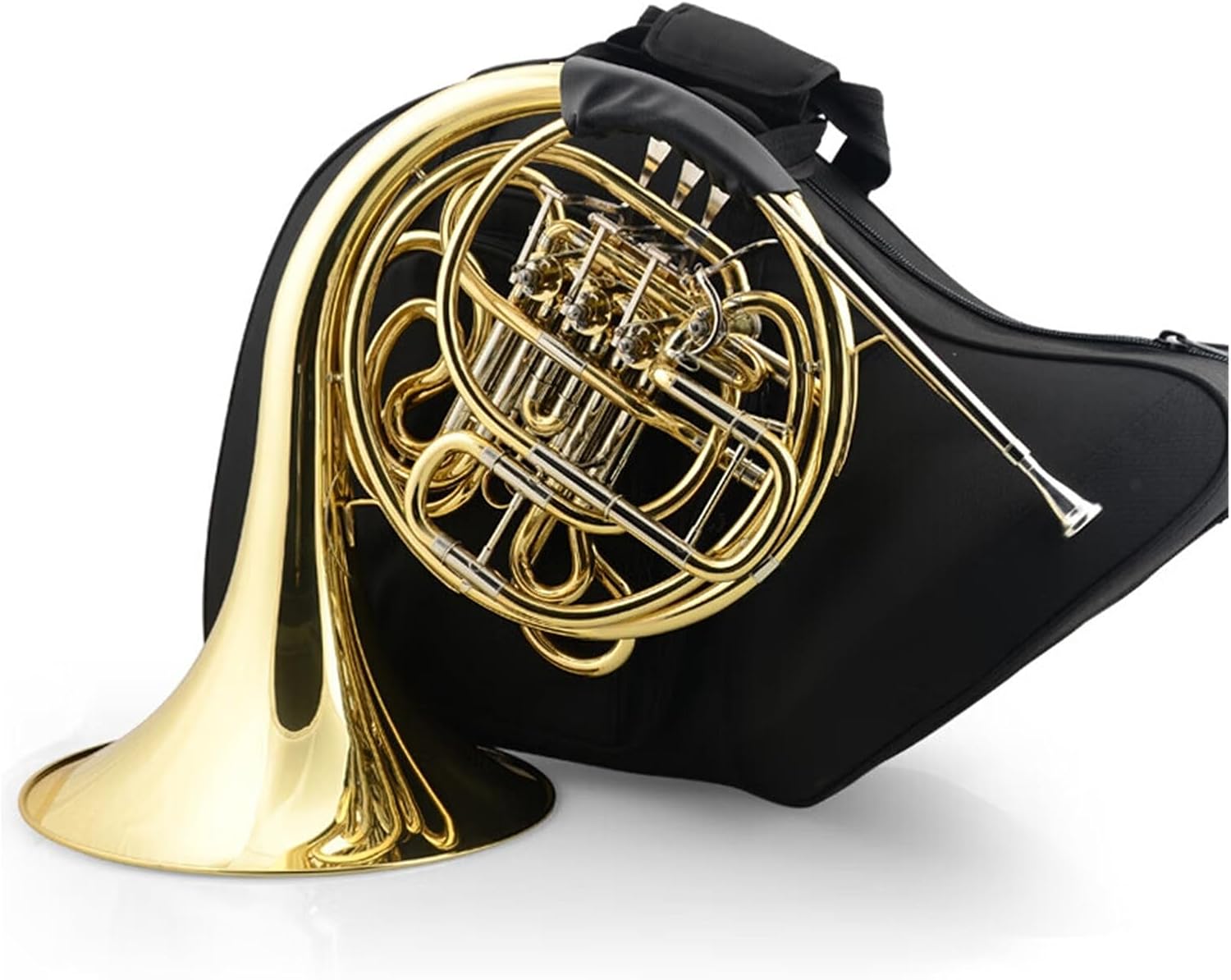 Professional instrument 4 key Double row French Horn Bb tone
