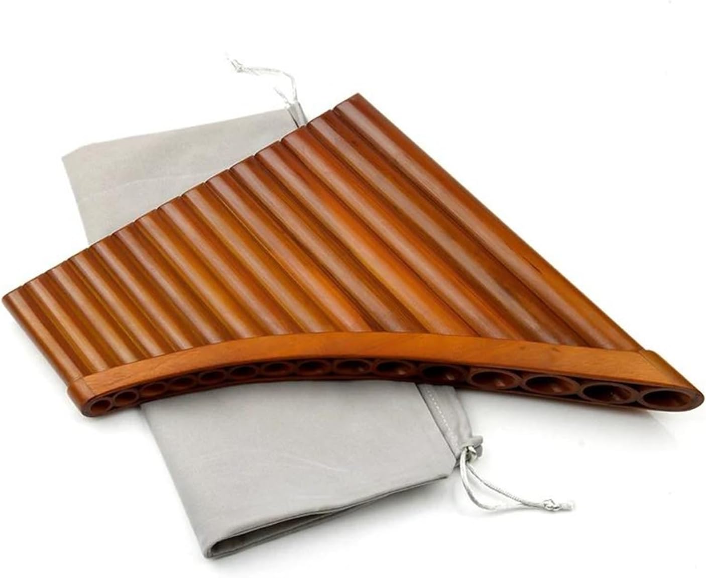 15 pipe bamboo pan flute G key woodwind instrument