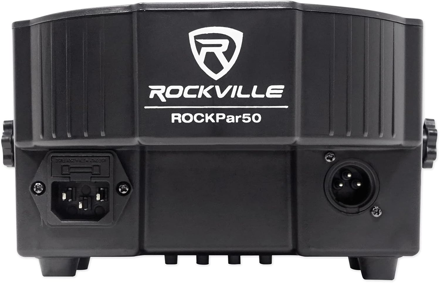 Rockville RockPAR50 24W LED RGB Par Can Wash Light with DMX, Sound-Activated Mode, Power Daisy-Chain, Dual Bracket for DJs and Club Lighting, 4-Piece
