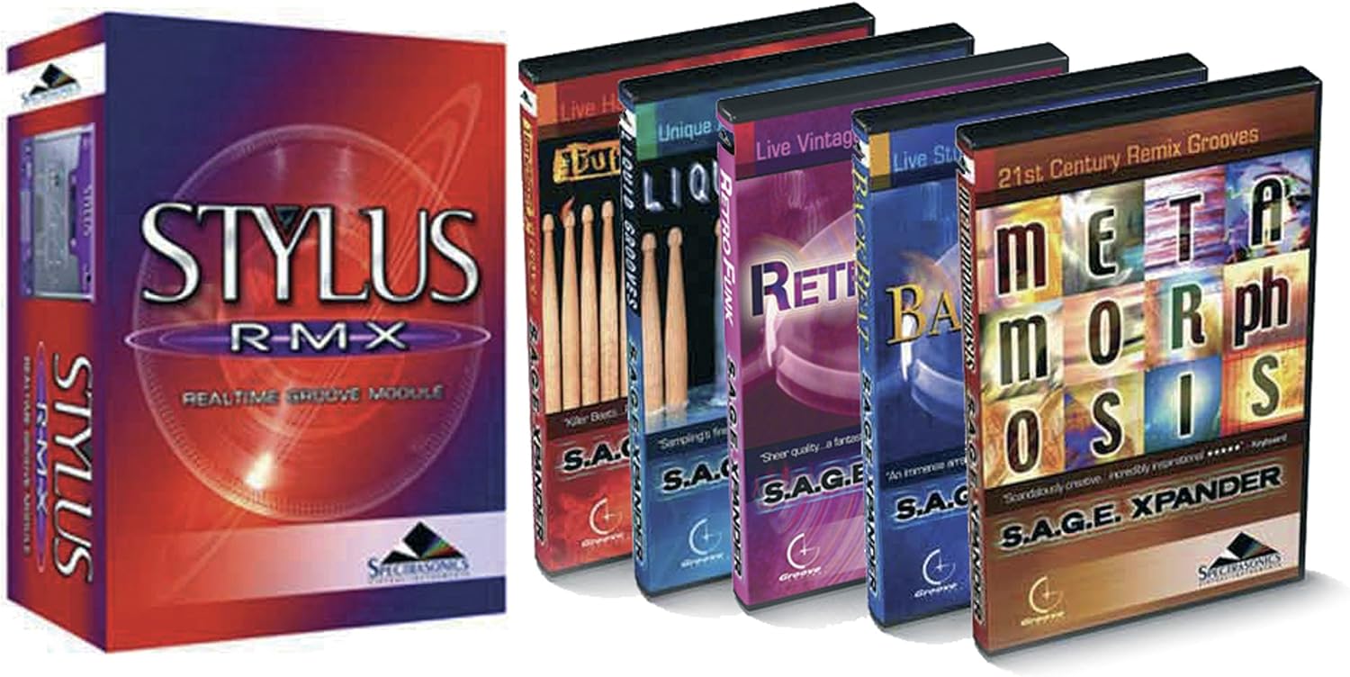 Spectrasonics Stylus RMX Xpanded Realtime Groove Module Virtual Instrument Software