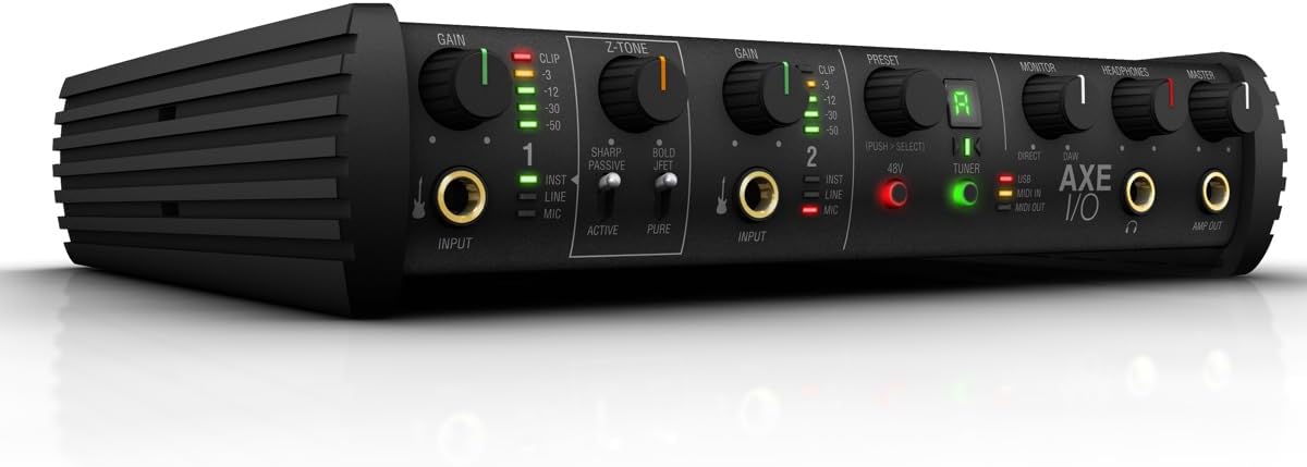IK Multimedia AXE I/O + AmpliTube 5 MAX Bundle
