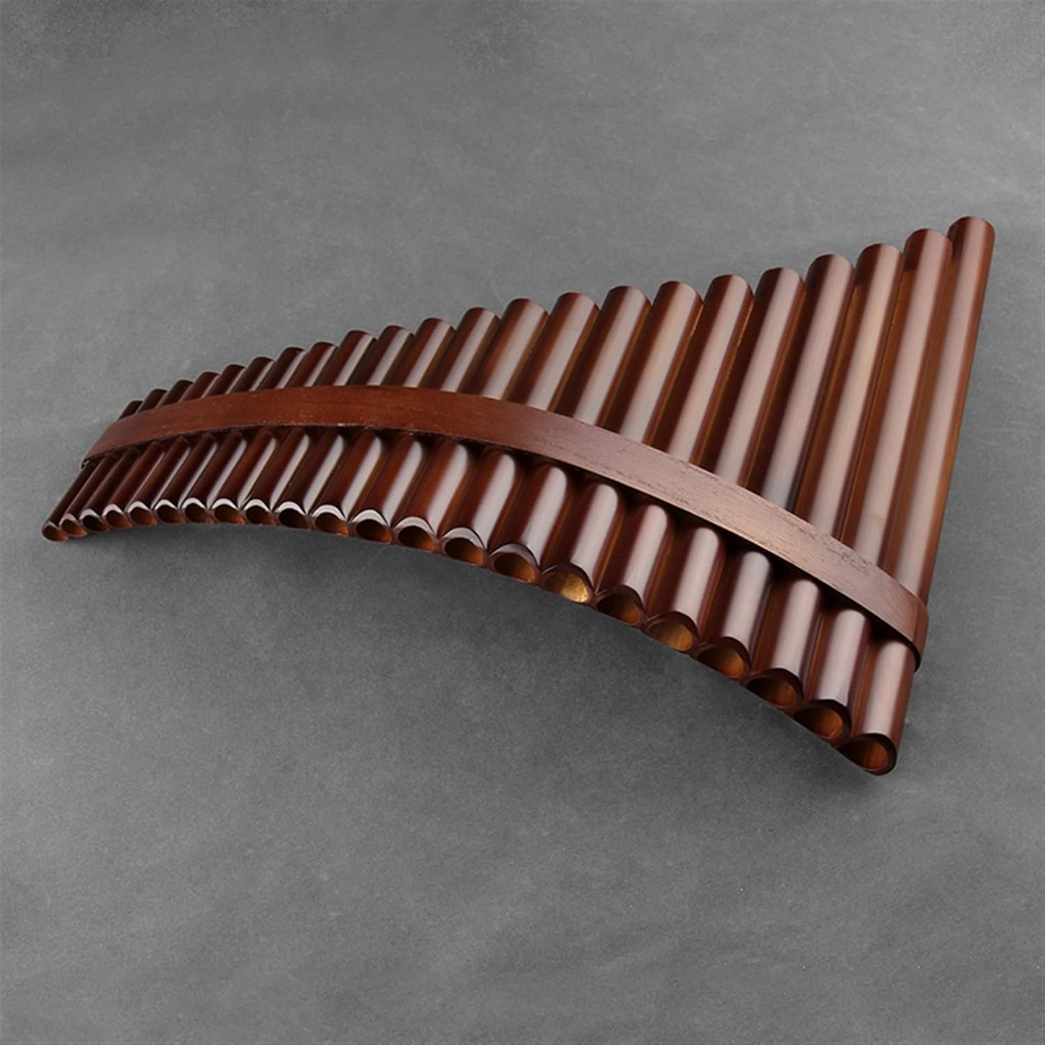 TSTS Beginner Pan Flute Woodwind Musical Instruments 22 Pipes Pan Flute G Key Bamboo Pan Flute (Color : Right-Hand)