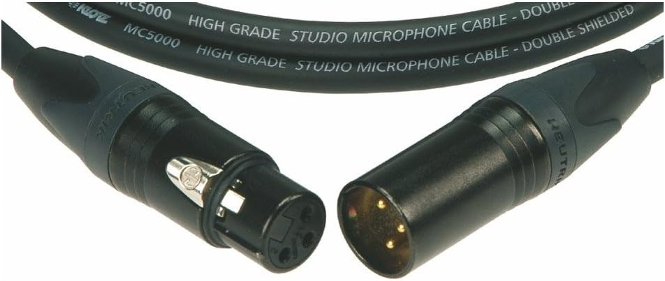 Klotz M5FM10 Microphone Cable, Male to Female, 33'