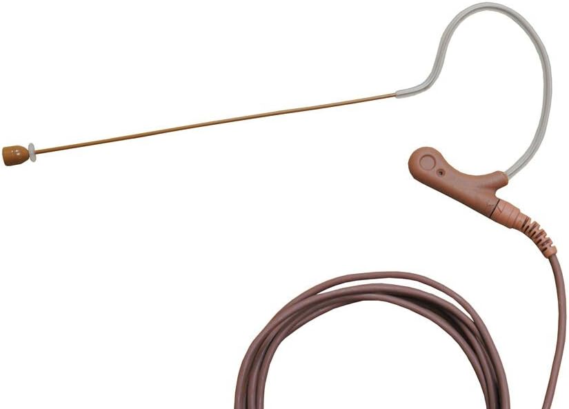 U-Voice UVS70D-LS-CC Detachable Mini Headset Microphone for Sennheiser (Cocoa Color)