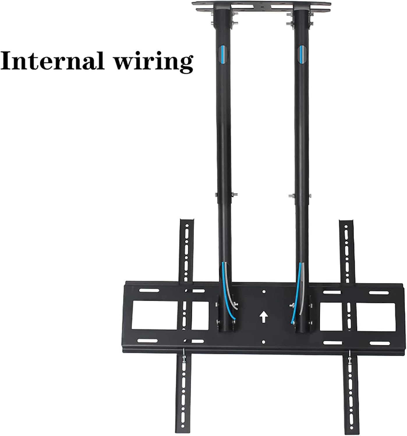 TV Stand tv Wall Mount TV Ceiling Mount, Adjustable TV Bracket Fits Most Flat Screen Display 60 to 100 Inch, Multiple Patterns,