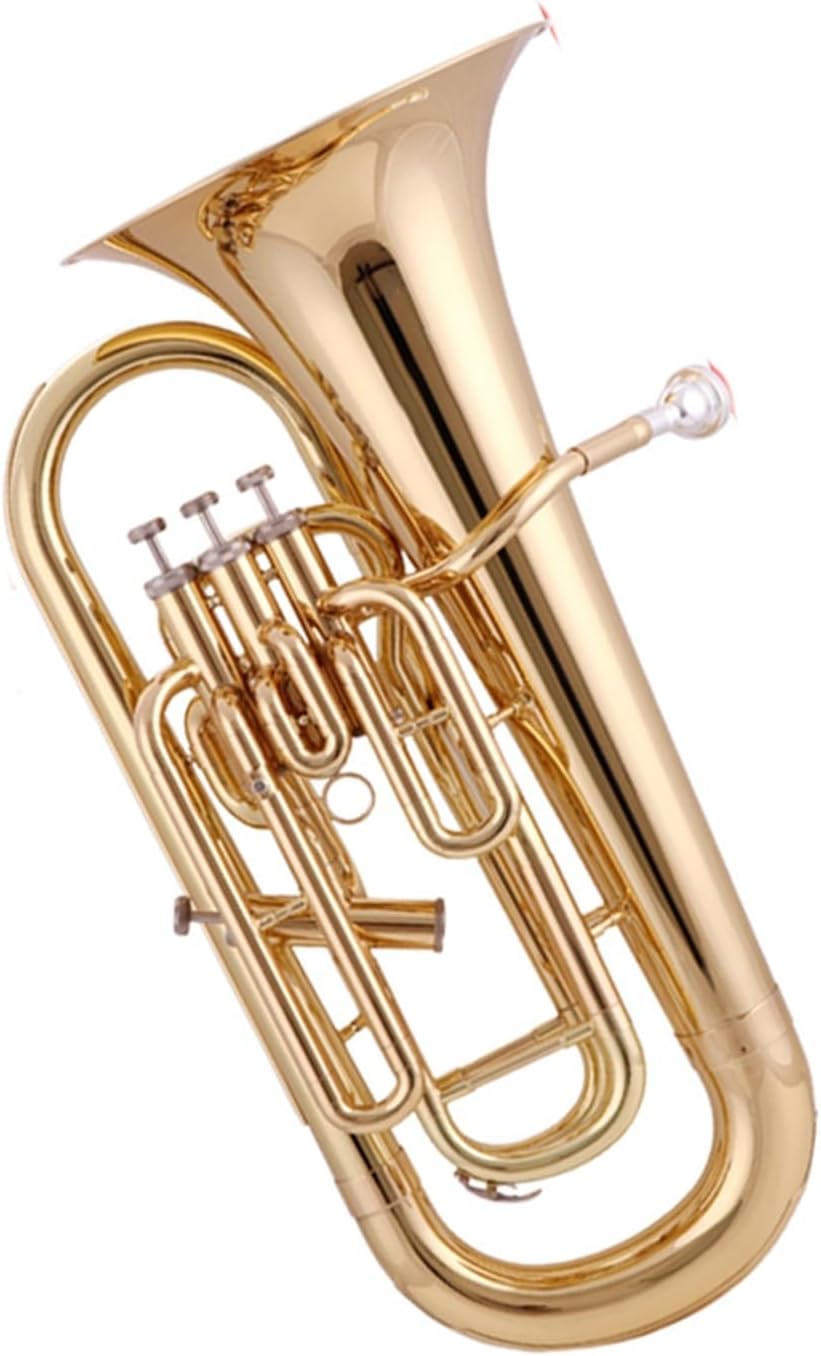 Beginner euphonium Euphonium With Upright Keys, B Flat, Upright Keys, Four Keys, Side Keys, Professional Playing Tuba Instrument