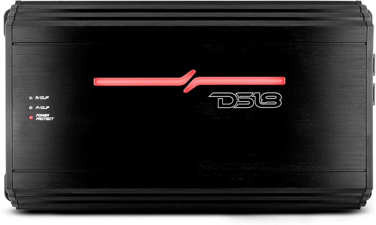 DS18 ZR1600.4D Car Amplifier Class D 4-Channel Stereo Full Range Amp 7200 Watts Peak Power - Adjustable Frequency High/Low Pass Setting - Guaranteed to Supercharge Your Car Audio Sound System