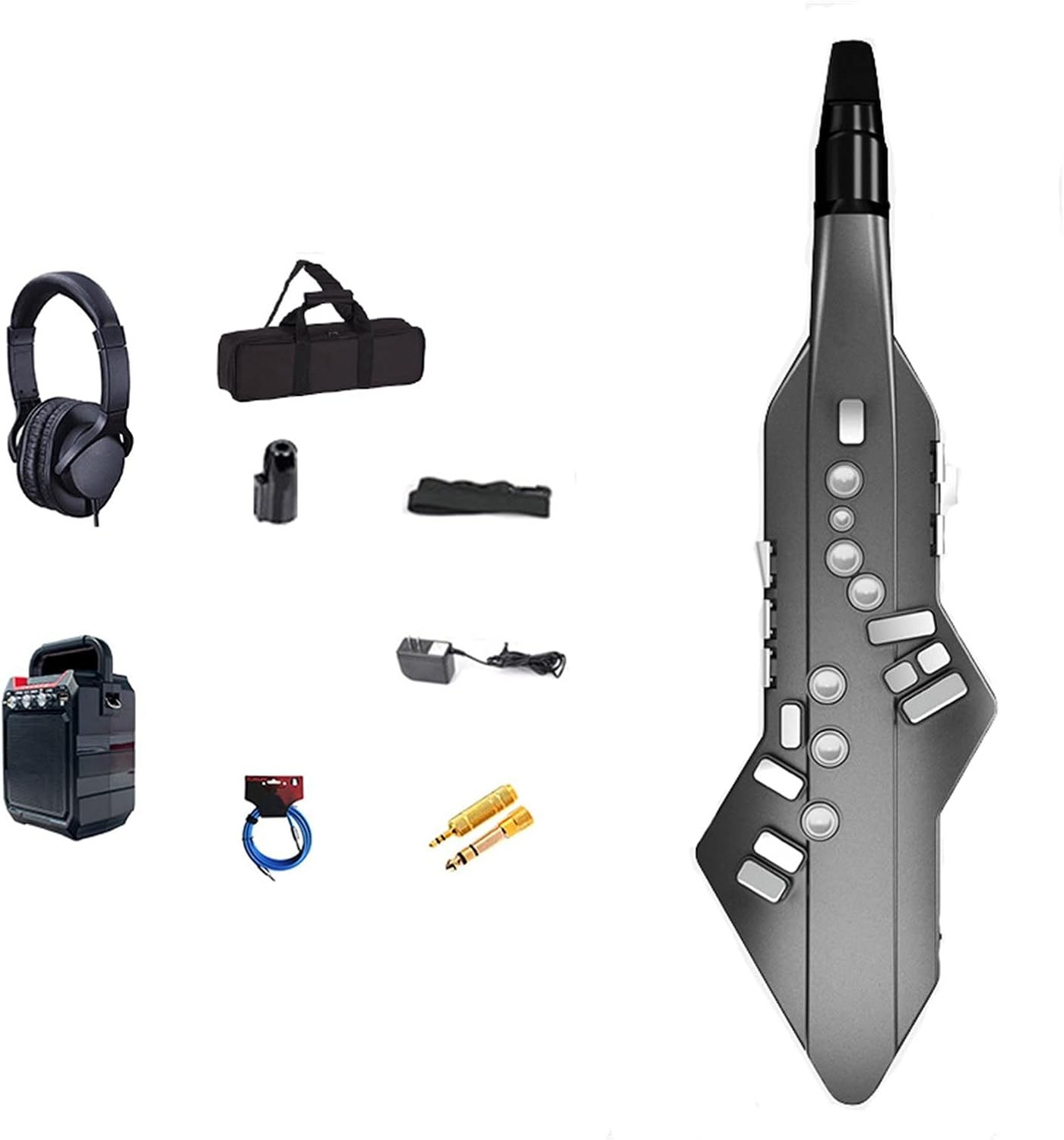 Sax Beginners Kit Electric Wind Instrument Electric Saxophone Beginner Digital Electronic Wind Instrument Wind Instrument (Color : 8)