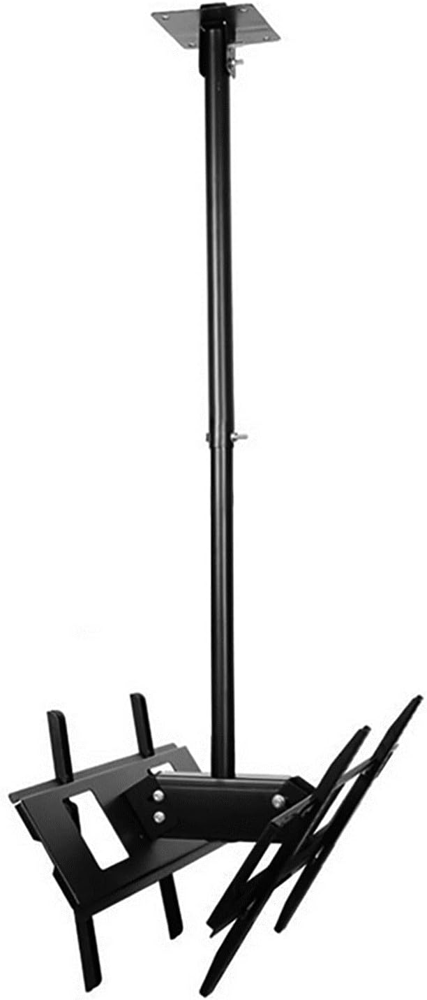 tv Wall Mount' TV Stand Sided Ceiling TV Mount Bracket, Adjustable Tilt Swivel TV Ceiling Mount, Fits Most 32-65inch LED Screen Display, Holds Two Screen Wall Mount tv Bracket