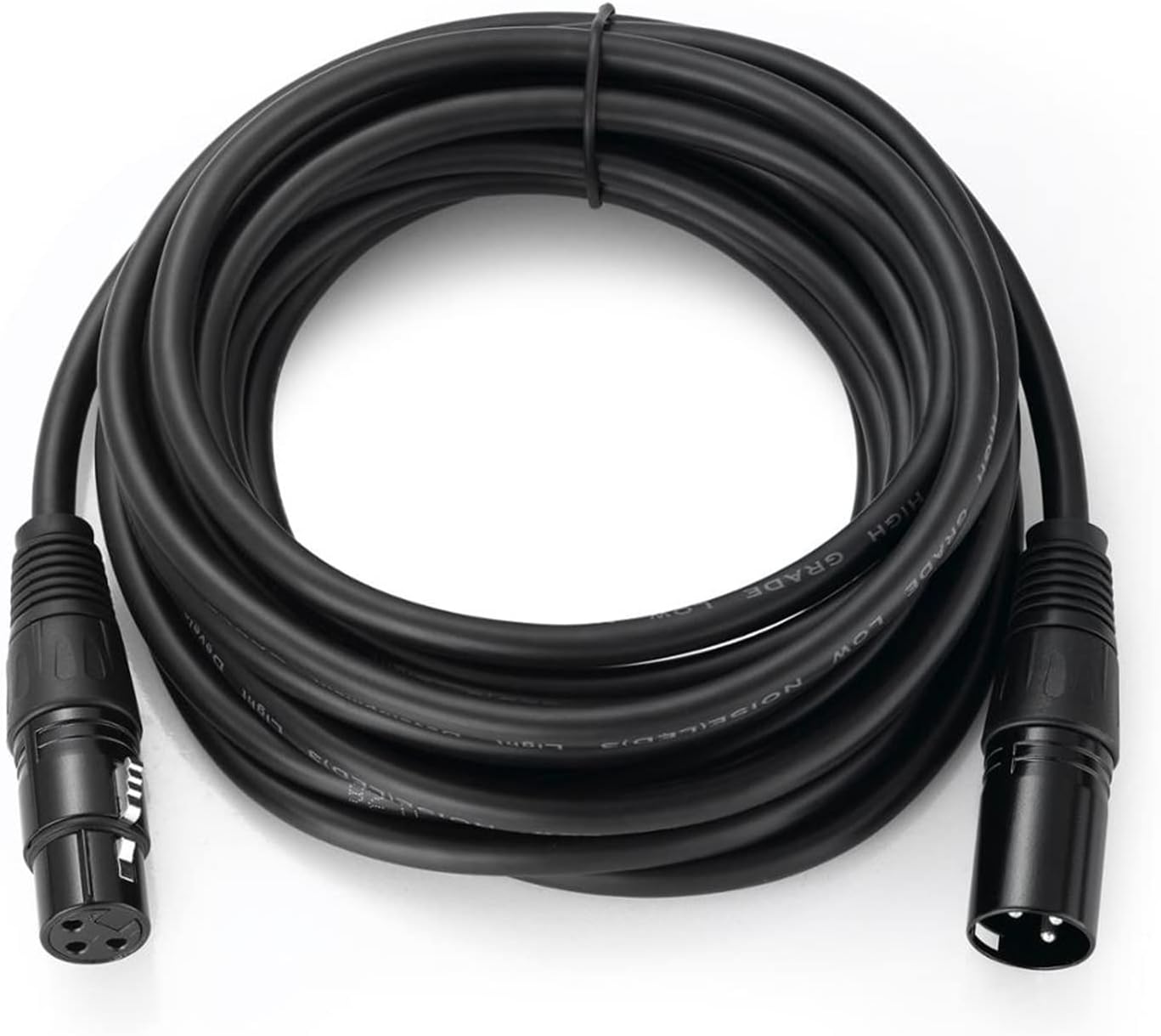 XLR Cable Male to Female M/F Shielded OFC Audio Cable for Microphone Mixer Stage Light Amplifier 1m 1.8m 3m 5m 10m(Model 1,10m)