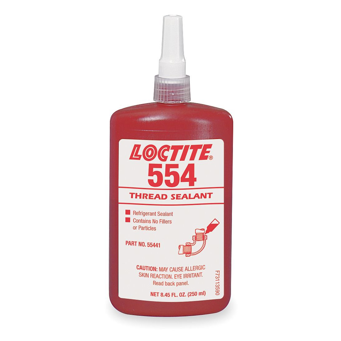 Refrigerant Sealant, 250mL, Red