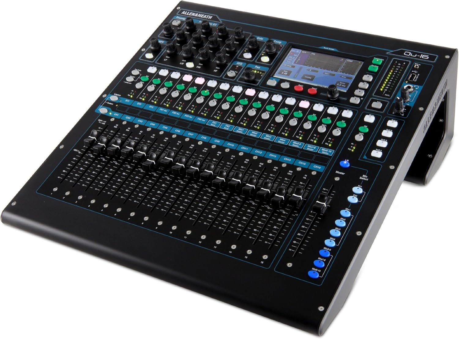 Allen & Heath Qu-16 Rack Mountable Digital Mixer for Live, Studio and Installation