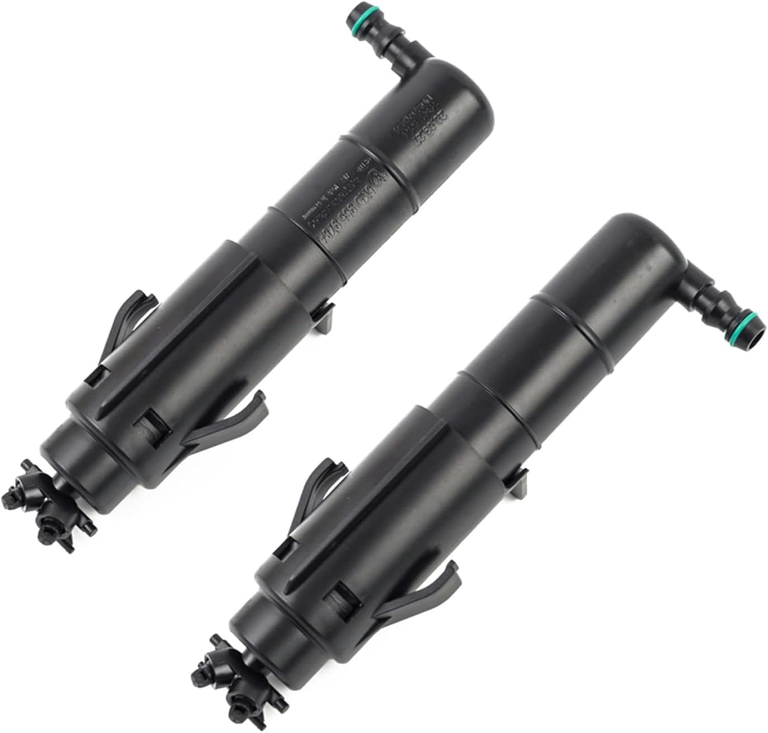 Car Headlight Washer Nozzle 2Pcs Car Headlight Washer Nozzle Head Light Cleaning Jet Pump Water Sprayer OEM No.5K0 955 978A 5K0955978A