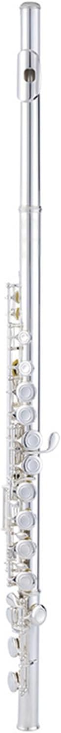 Professional Flute Flute Wind Instrument White Copper Key E Key Split C Key Silver Plated 16 Closed Holes For Beginners To Play