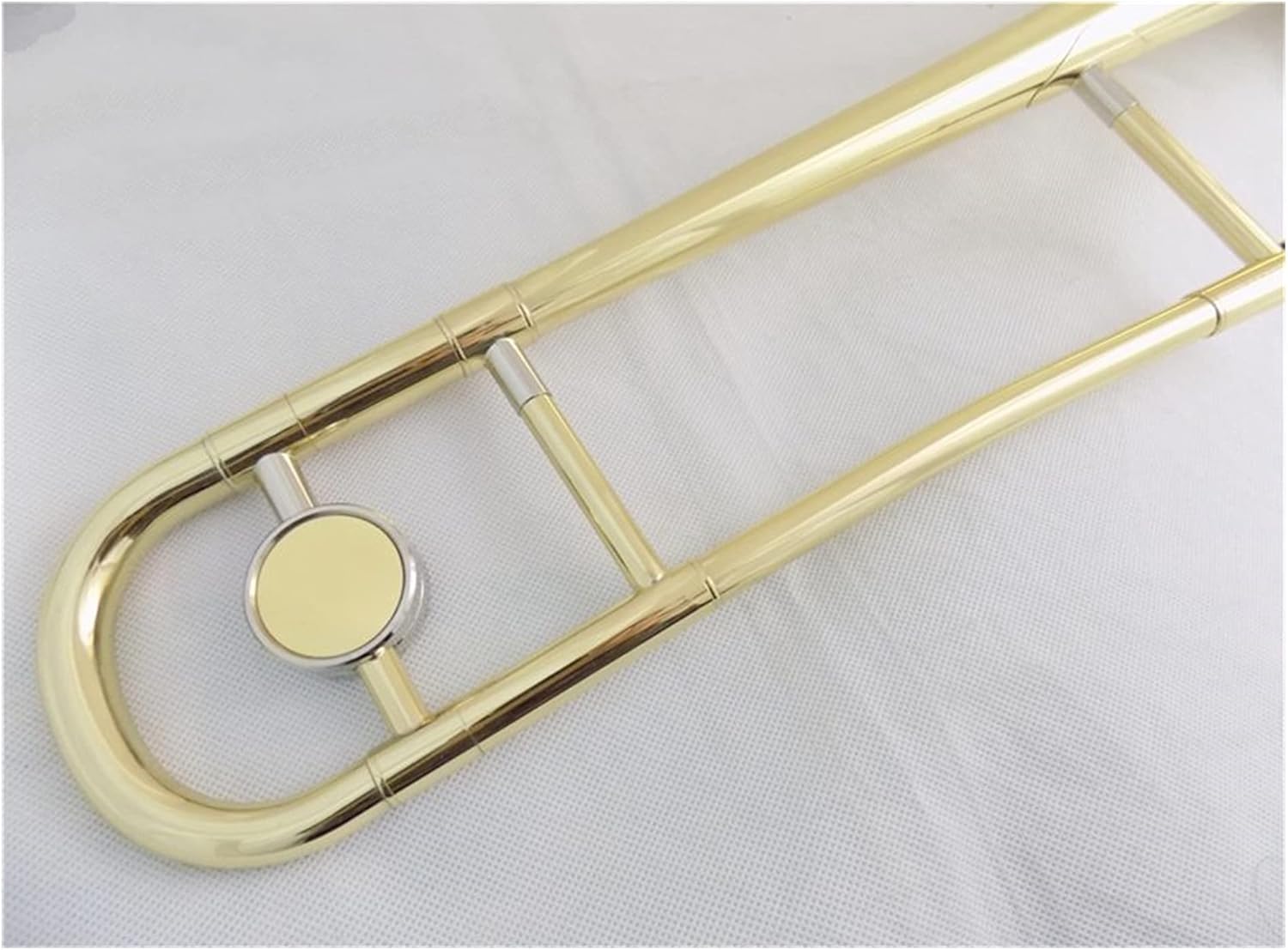 Student Trombone C Key Piston Trombone with Case Mouthpiece Yellow Brass Trombon Lacquer Musical Instruments Trombone Kit