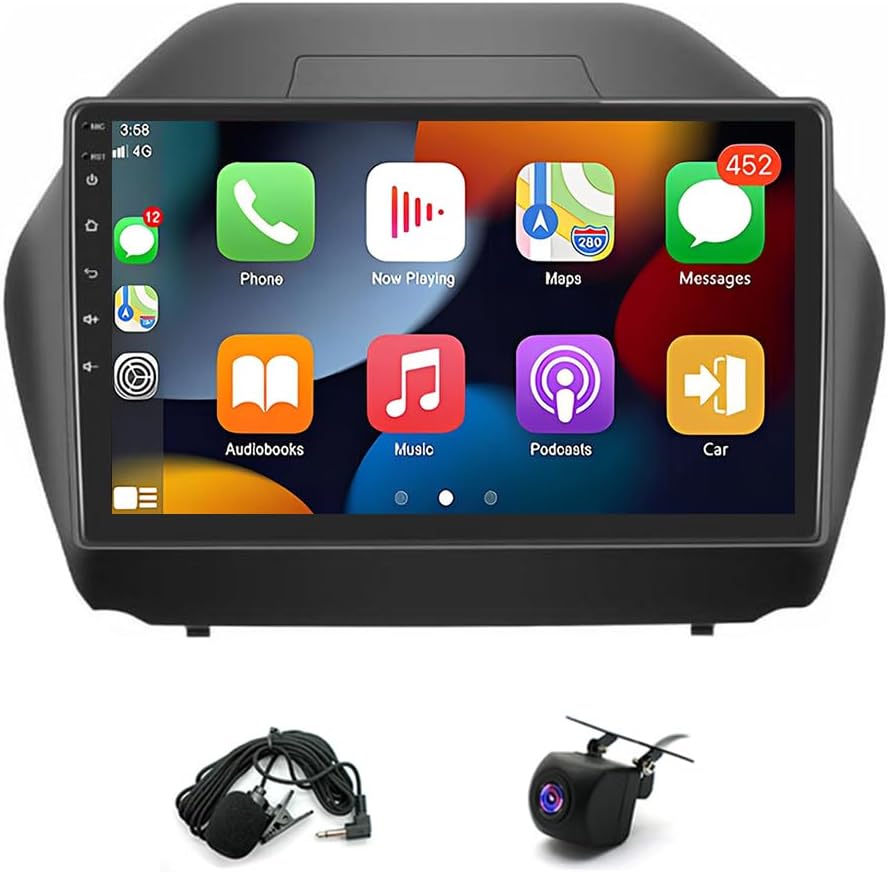 Car Stereo Radio for Hyundai IX35 2009 2010 2011 2012 2013 2014 2015, 10.1