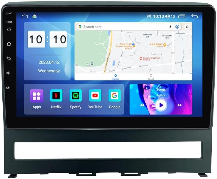 Android Car Stereo for Fiat Perla 9 2009 Idea 2011-2014,9 inch IPS Touchscreen with Upgrade Wireless CarPlay & Android Auto,WiFi/GPS,Support SWC and Subwoofer,8-Core 8G+256G