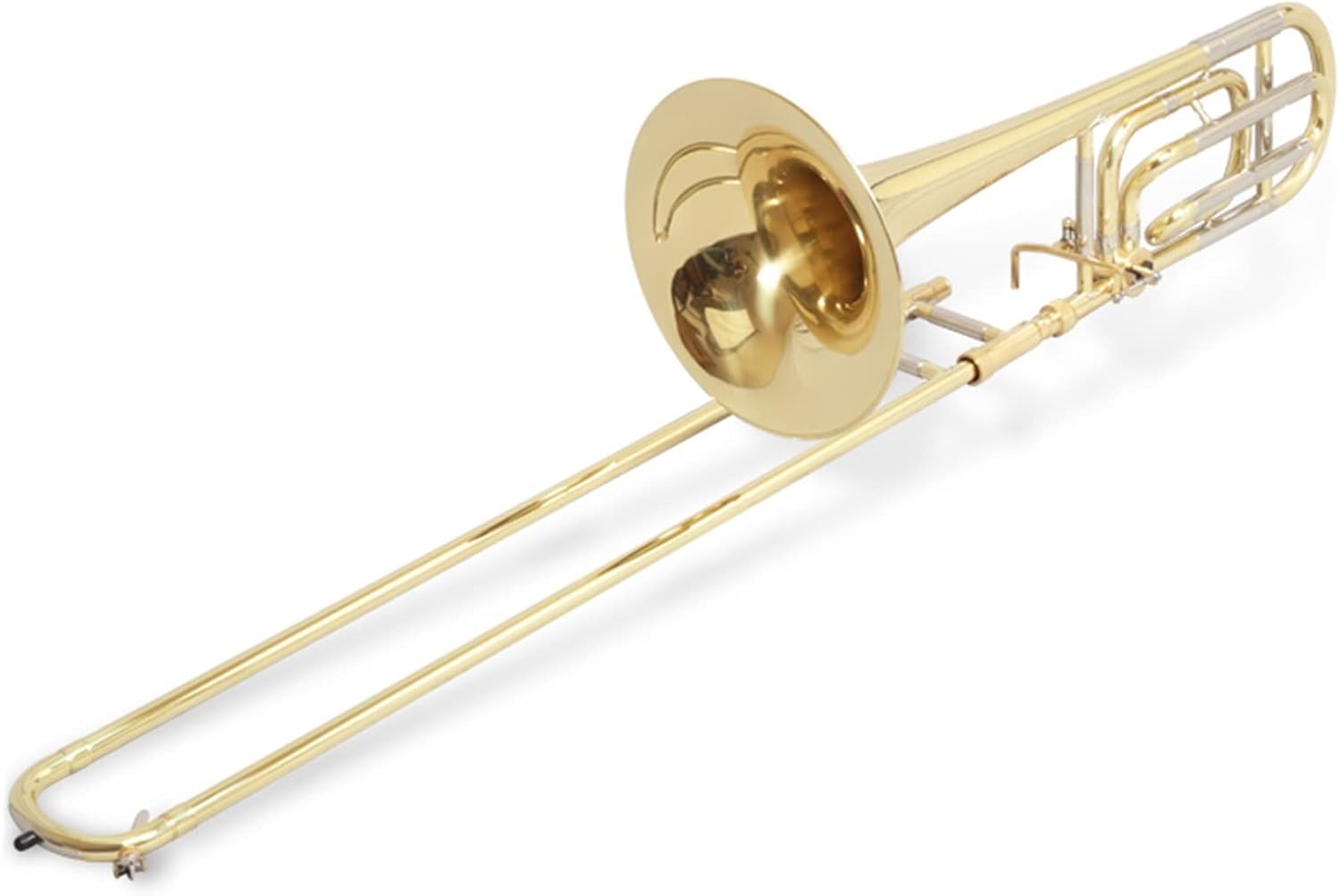 FLFL Student Trombone Tenor Trombone Musical Instrument B Flat to F Key Tenor Trombone