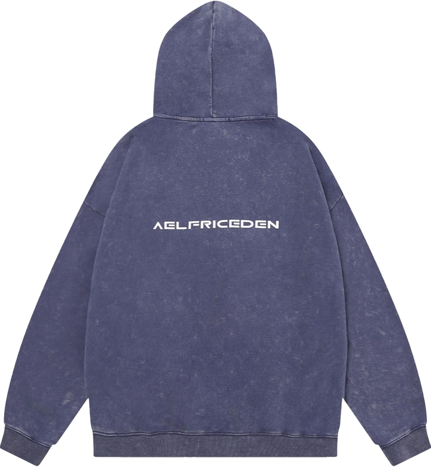 Aelfric Eden Womens Oversized Hoodie Heavyweight Vintage Streetwear Star Graphic Acid Wash Hoodies Pullover With Pockets