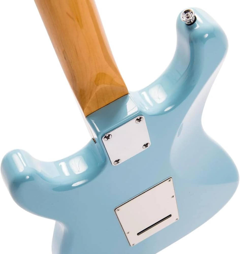 Vintage Guitars V6 Fillmore Electric Guitar - Laguna Blue