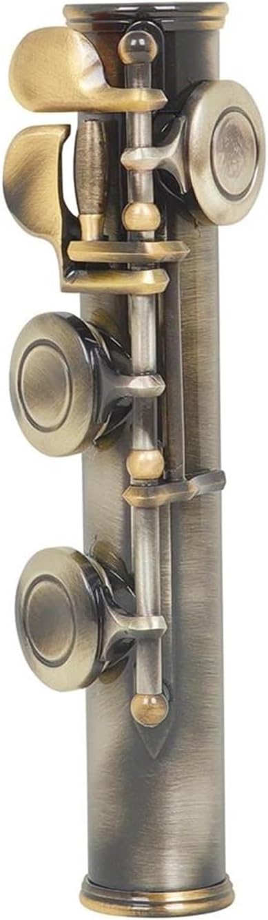 Flute Set 16 Closed Hole Flute C Tone Woodwind Instrument Green Copper Nickel Practical Material