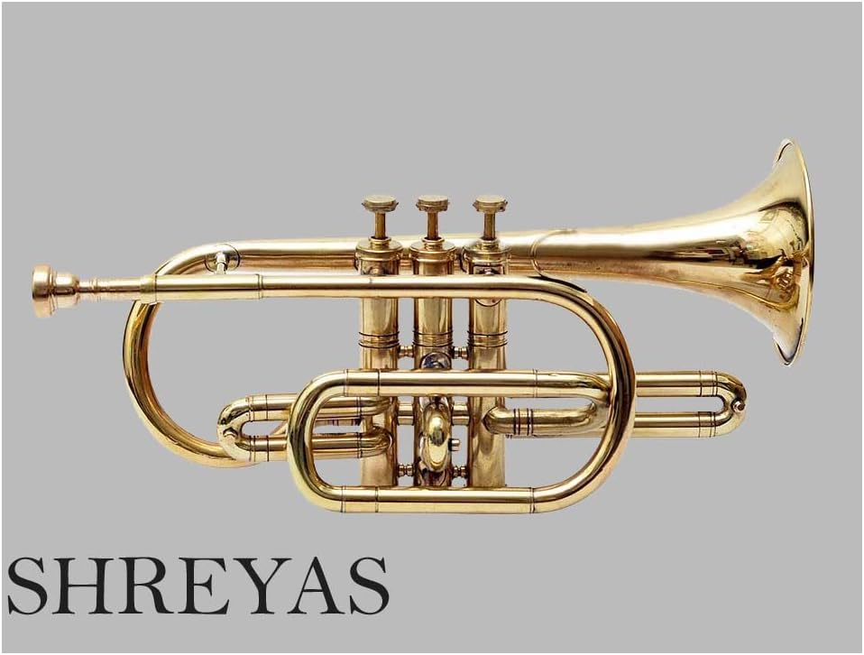 NEW YEAR Shreyas Cornet BRASS Bb 3 valve